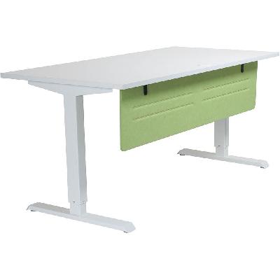 hedj below pet desk mounted screen 1400 x 340mm green 