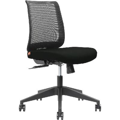 brindis task chair low mesh back nylon base onyx 