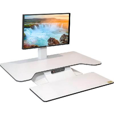 standesk pro memory sit-stand workstation 900 x 540mm white 