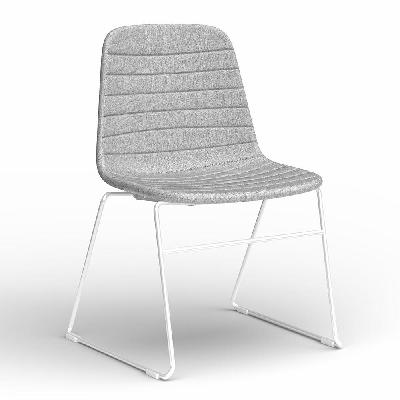 sofia sled chair 