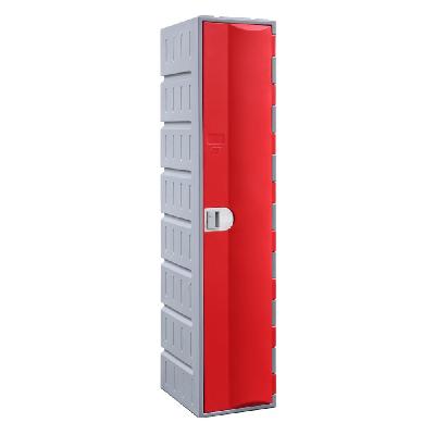 steelco single 1 door heavy duty plastic locker 