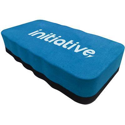 initiative magnetic whiteboard eraser blue 