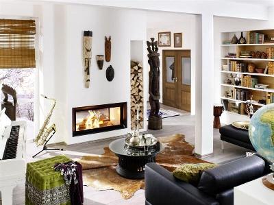 euro brunner tunnel 101/45 wood fireplace 