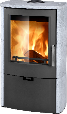 euro falun serpintino freestanding fireplace 