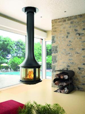 jc bordelet lea 998 suspended fireplace 