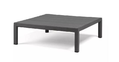 nardi maximo coffee table tavolino -basalto - 80cm x 80cm 
