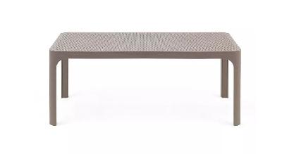 nardi net 100 coffee table - tortoro - 100cm x 60cm 