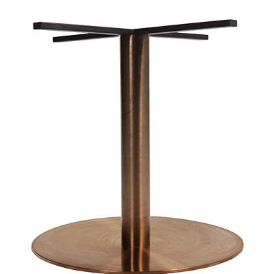 rome table base 720mm disc 730mm height - copper 