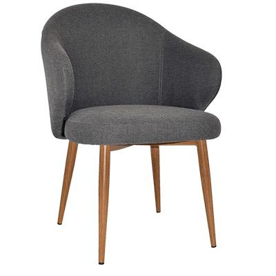 hugo armchair gravity slate 