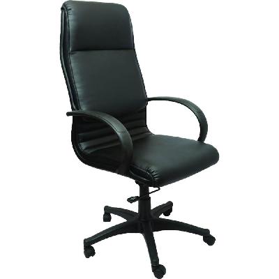 cl710 executive chair high back arms pu black 