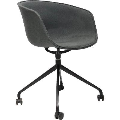 rapidline focal tub chair charcoal ash 