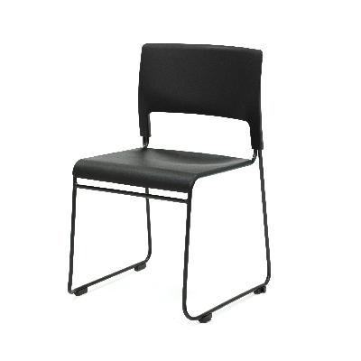 apollo sled base stacking chair