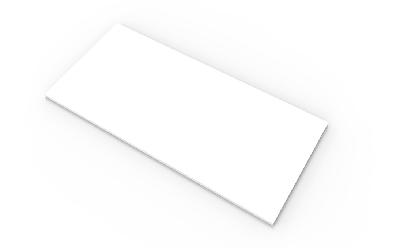 table top 1800 x 900mm natural white 