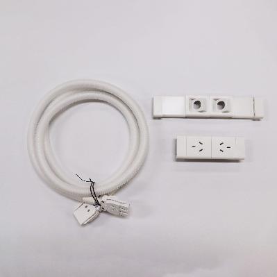 boost+ power & data 2 x gpo 2 x data white suits 1800mm w workstations 
