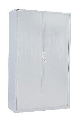 go tambour door cupboard 900mm w 1981mm h x 900mm w x 474mm d black satin without shelves 