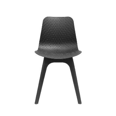 lucid chair - black shell & black base black shell & black base 