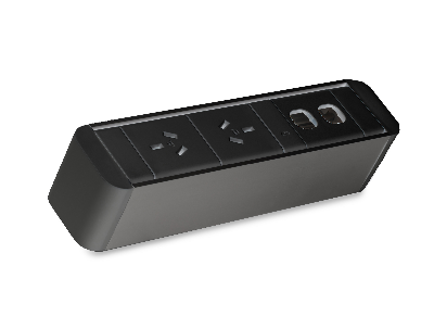 cms zeus power rail - black, 2 x gpo + 2 data provisions black 2 x gpo + 2 data provisions 