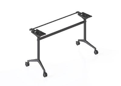 typhoon flip table frame - black p/c all over, to suit 2100mm w table tops black p/c all over to suit 2100mm w table tops 