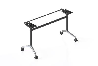typhoon flip table frame - black p/c + polished aluminum, to suit 2100mm w table tops black p/c + polished aluminum to suit 2100mm w table tops 