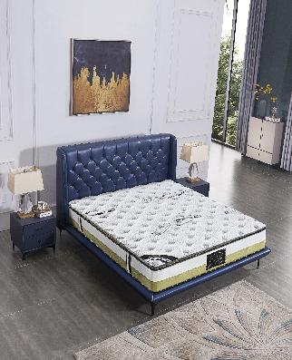 queen mattress memory pillow top pocket spring foam medium firm bed