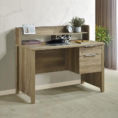 study desk with 2 drawers natural wood like mdf office desk table