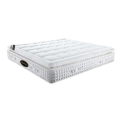 premium cotton fabric individual pocket spring anti mite breathable foam king mattress