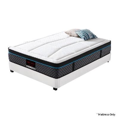 king mattress in coolmax memory foam 6 zone pocket coil soft firmness