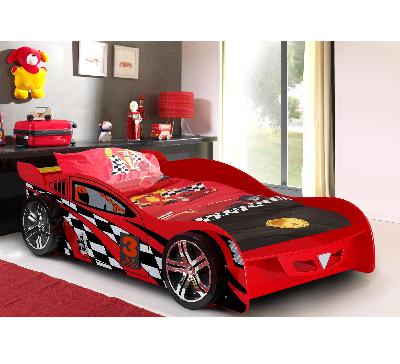 racer car bed k/single