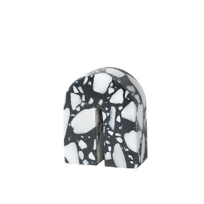 orra arch decorative marble sclupture b - black & white