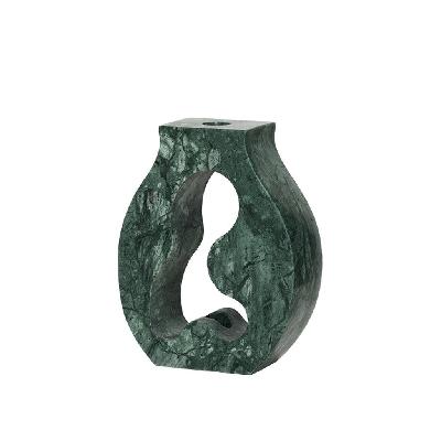 nuvano marble hollow bottle - green