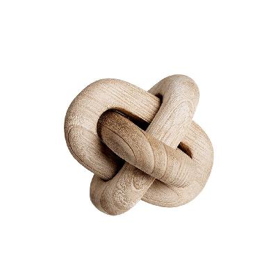 camari three ring buckle ornaments - natural