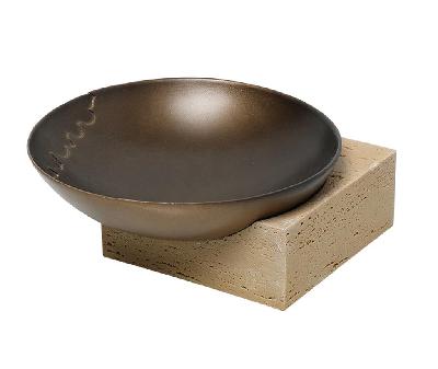 venari gold inlaid plate