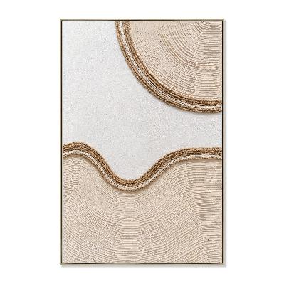 lina style a 60 x 90cm framed canvas - natural