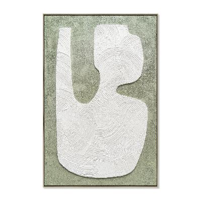 sano 80 x 120cm framed canvas - natural