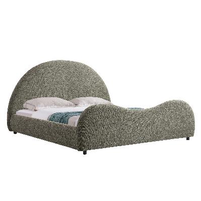 eloura king bed - kaitoke green