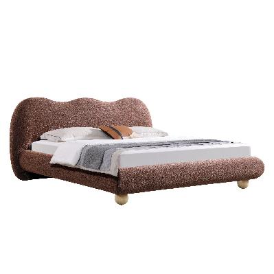 ondessa king bed - moss brown