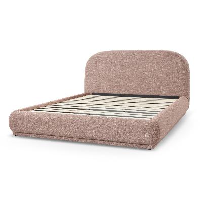 evelina king bed - california brown