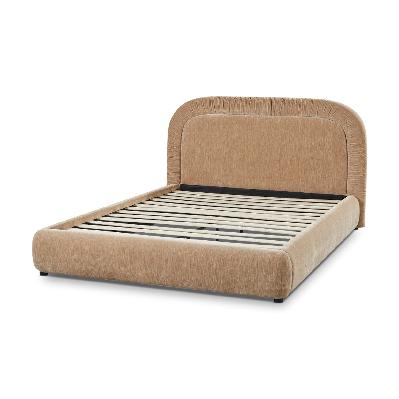 clarinda queen bed - blink camel
