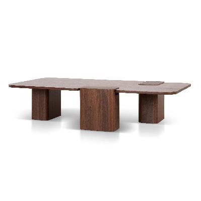 lunara coffee table - walnut
