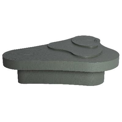 nuvia 1.33m coffee table - sage green