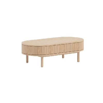 melita 1.2m coffee table - natural