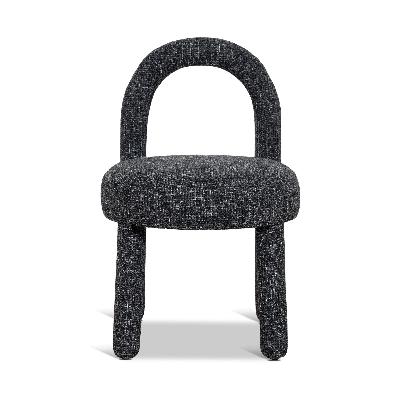 set of 2 - fusion dining chair - field charcoal