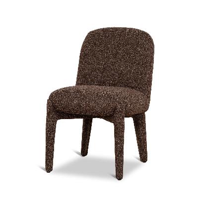 set of 2 - belmira black dining chair - verona cinnamon weave