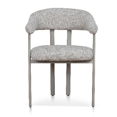 set of 2 - norrin cream dining chair - pale beige