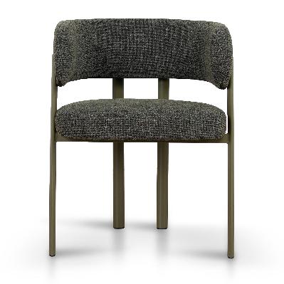 set of 2 - elvika green dining chair - kaitoke green