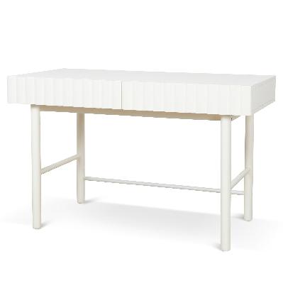 vasuda 1.2m home office desk - white