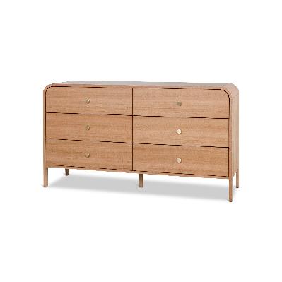 serene 1.4m dresser unit - messmate