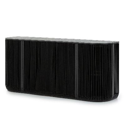 arvena 1.73m sideboard unit - black stain