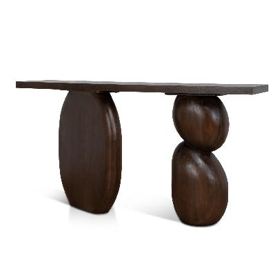 orila 1.6m elm console table - walnut