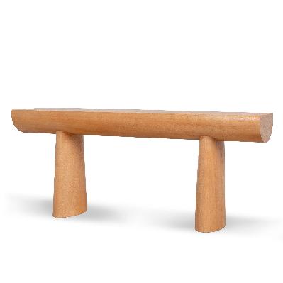 bento 1.8m elm console table - natural